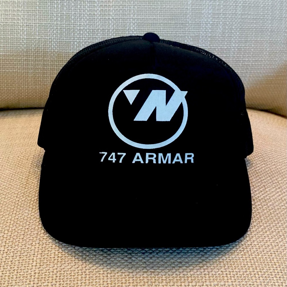 Northwest Airlines Vintage 747 80’s Trucker Hat /  Unisex / size Adjustable